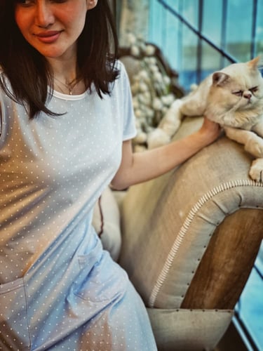 قميص بيت قطن بنجلاديشي خفيف وبارد رقم 19