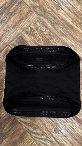 مشد البطن وسط مرتفع اسود صناعة تركية