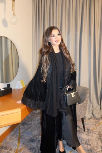 راما دانتيل اسود قماش صيفي