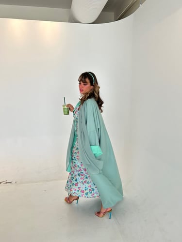 Mint abaya