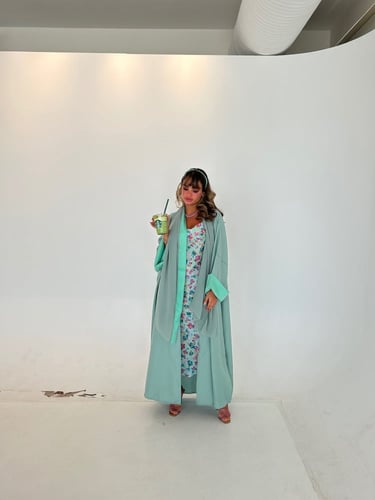 Mint abaya