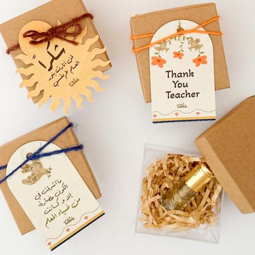 علبة اكريلك-مسك أبيض