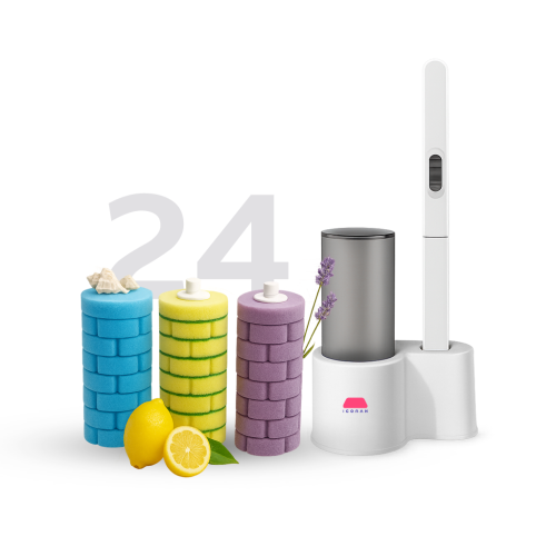 فرشاة تنظيف و تعقيم المرحاض من ايقونة