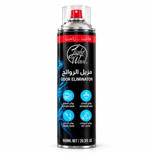 مزيل الروائح لايت ويف – للمطبخ والحمام والدخان وروائح الحيوانات – 600 مل