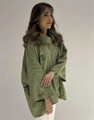 قميص السعودية بتطريز عالي الجوده