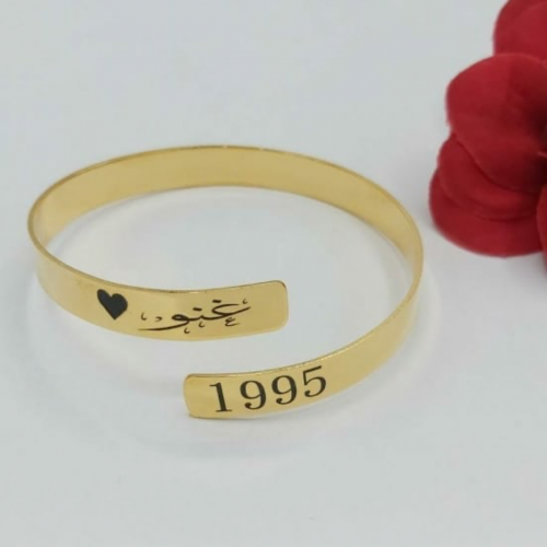 اساور مطلي حسب الطلب