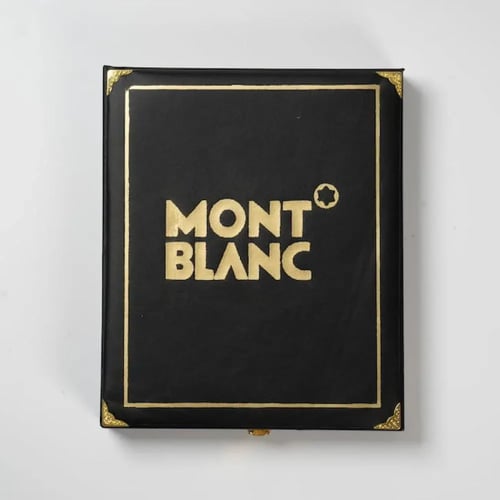 شماغ مونت بلانك شعار ذهبي 2026