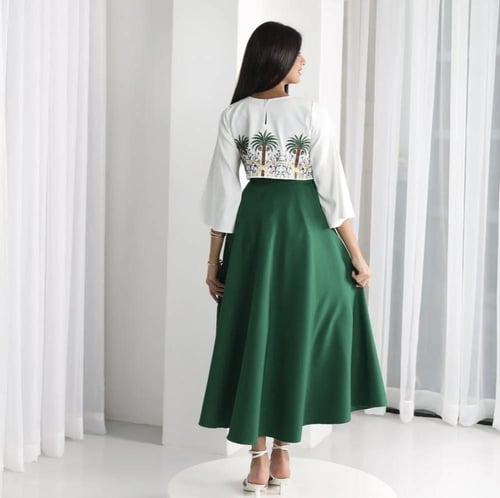 فستان اليوم الوطني - نخل