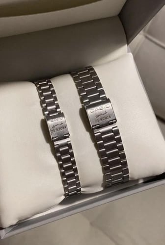 ساعة كاسيو LTP - كبلز احمر