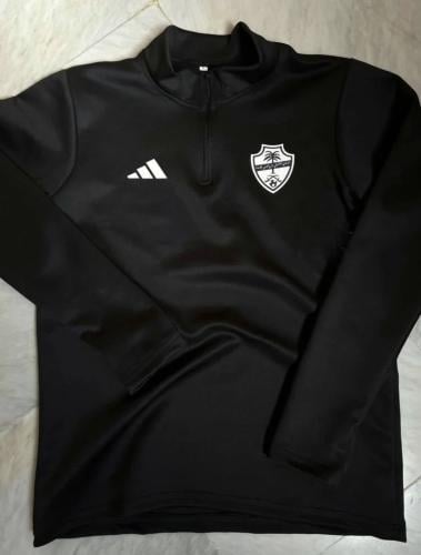 سويتر الاهلي - أسود - بفتحة أصبع