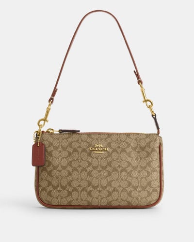 حقيبة "نوليتا 19 Nolita" من القماش بنقشة ماركة كوت...