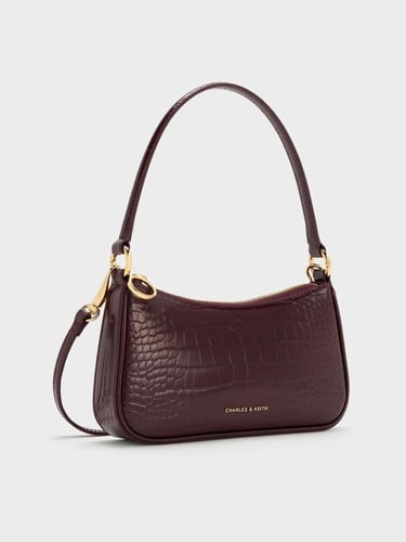 حقيبة كتف تشارلز اند كيث-Elspeth بسلسلة من جلد الت...