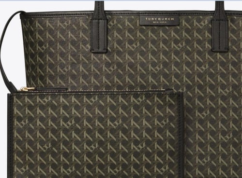 حقيبة صغيرة بسحاب من ماركة توري بورش