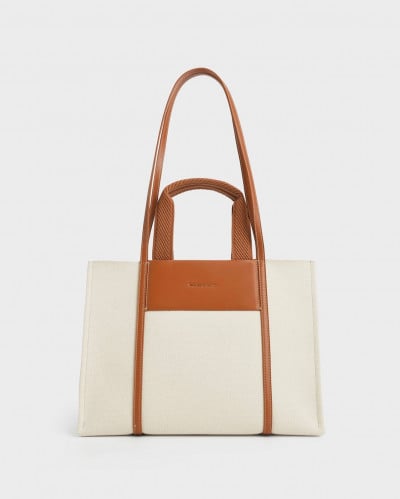 حقيبة قماش شاليا -تشارلز اند كيث