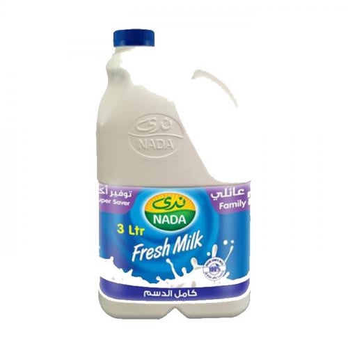 حليب ندى كامل الدسم 3 لتر