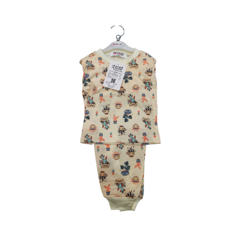 المنيف بيجاما مشجر مقاس ( 6M ) ( XY-61-2757U)