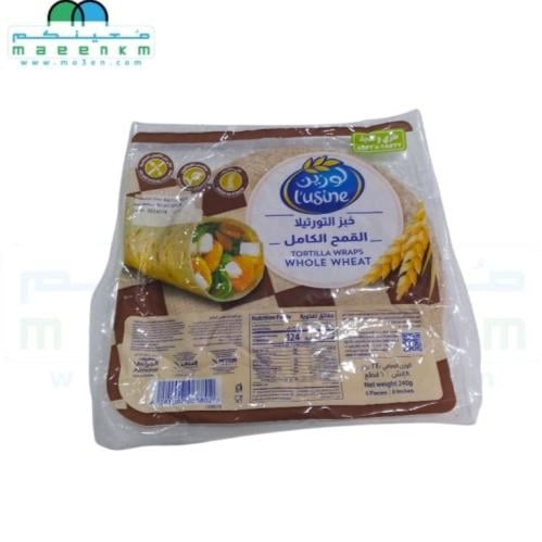 لوزين خبز التورتيلا القمح الكامل 6 قطع 240 جرام
