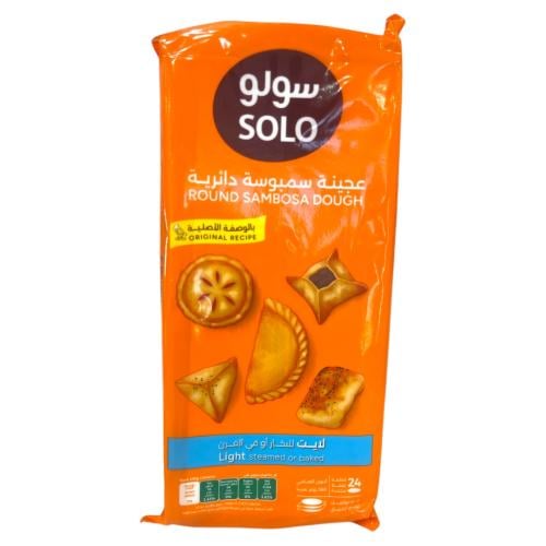 سولو عجينة دائرية لايت 24 قطعة 360 جرام