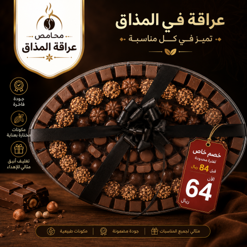 فلافورا صواني شوكولاتة متنوعة