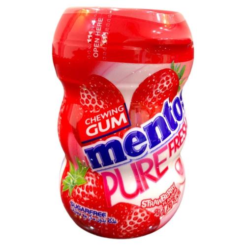 علك منتوس بدون سكر فراولة 9 قطع