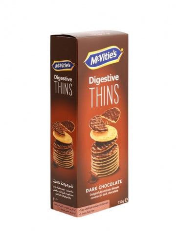 دايجستف ثينز بسكويت رقيق بالشوكولاتة الداكنة