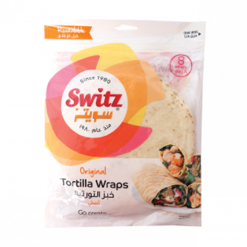 خبز تورتيلا سويتز 8 رقائق