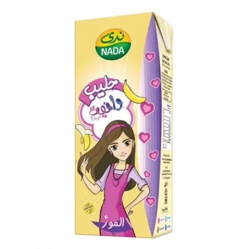 ندى حليب الموز 185 مل