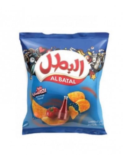 بطاطس البطل كاتشب 12 جرام