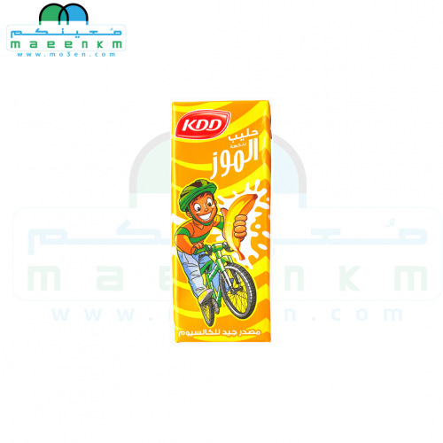 حليب بالموز كي دي دي 180 مل