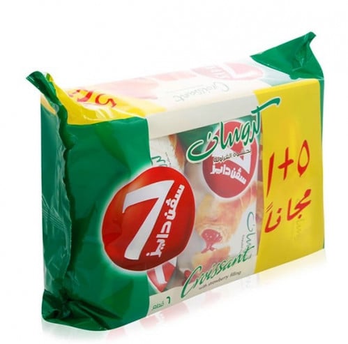 سفن دايز كروسان الفراولة 5+1 مجانا