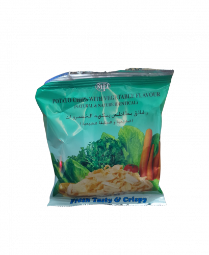 رقائق بطاطس بنكهة الخضروات