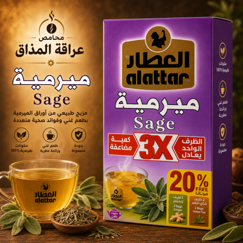 العطار ميرمية 20 مغلف
