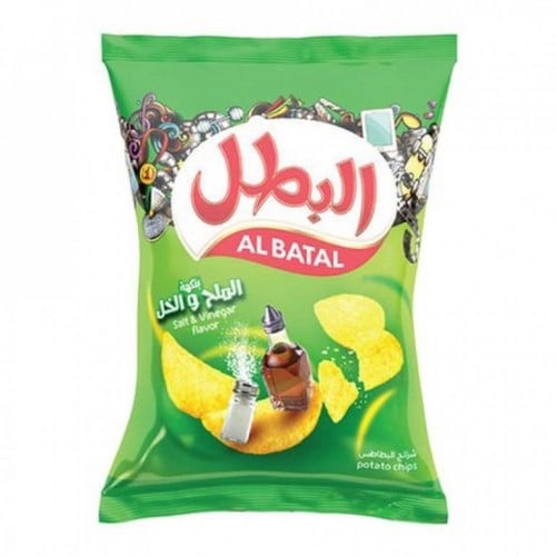 بطاطس البطل ملح وخل 12 جرام