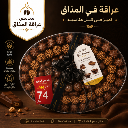 فلافورا صواني شوكولاتة متنوعة