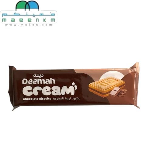 بسكويت كريمة الشوكلاته ديمه 80 جرام