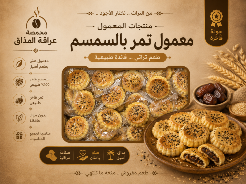 معمول بالتمر 300 جرام