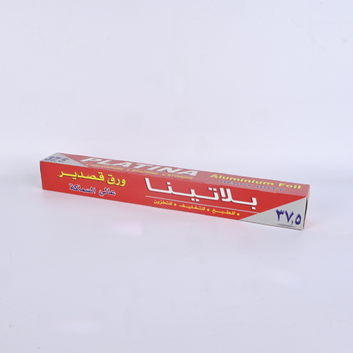 ورق قصدير المنيوم بلاتينا 37.5