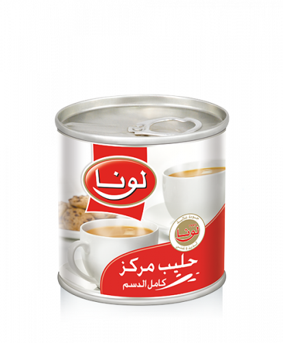 لونا حليب مبخر كامل الدسم 170 جرام