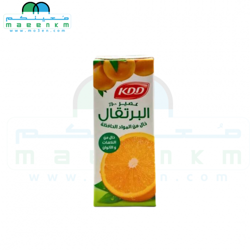 عصير البرتقال كي دي دي