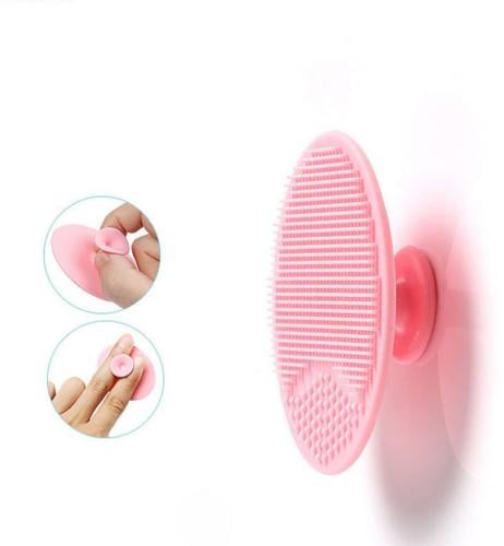 فرشة سيلكون صغيرة لتنظيف البشرة والمسامات ناعمة عل...