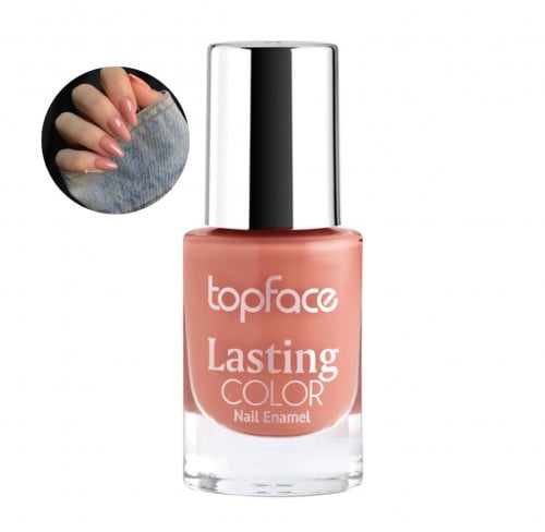 طلاء اظافر توب فيس 49مشمشي لامع سريع الجفاف