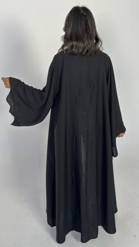 عباية لين BLACK