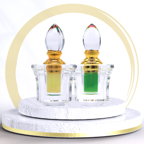 ثنائي الأناقة | مسك المملكة | مسك غزل | 3 مل