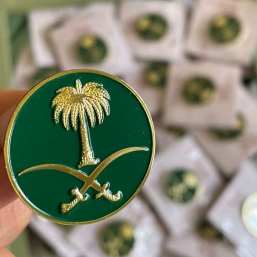 بروش مغناطيس السيفين والنخلة