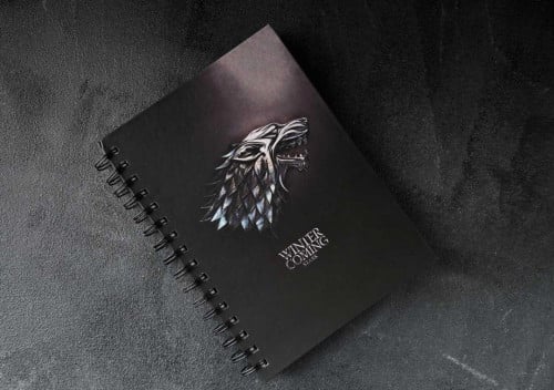 دفتر قيم اوف ثرونز | تصميم ستارك