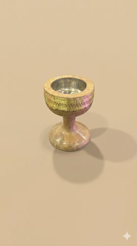 مبخرة خشب هندي وسط