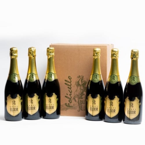 كرتون عنب أحمر 6 حبات