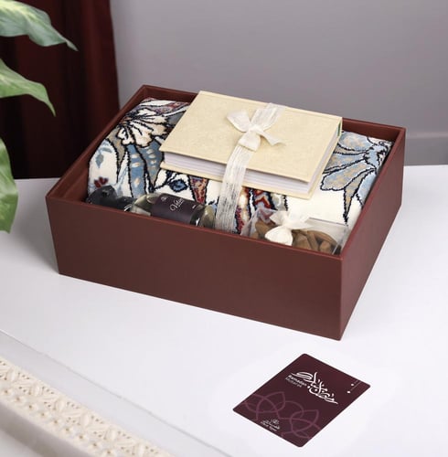 بوكس السجادة (عنابي)