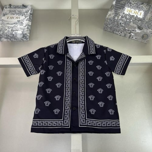 طقم اسود وابيض صيفي ولادي من ثلاث قطع