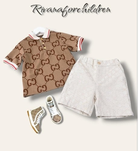 طقم ولادي من قطعتين